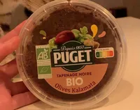 Tapenade noire Bio Olives Kalamata