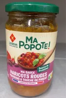 Ma sauce haricots rouges poivrons et touche de piment