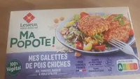 Ma popote Lesieur mes galettes de pois chiches