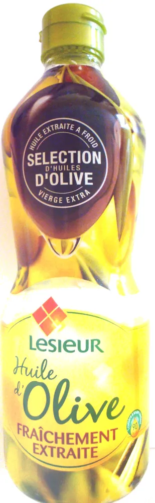 Huile d'olive fraîchement extraite