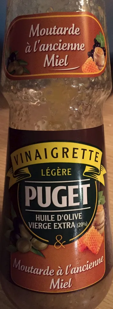 Vinaigrette Légère Moutarde a L'ancienne Miel Puget