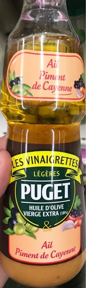 Vinaigrette puget / ail- piment de cayenne