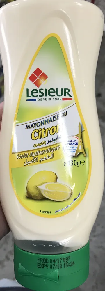 Mayonnaise au citron