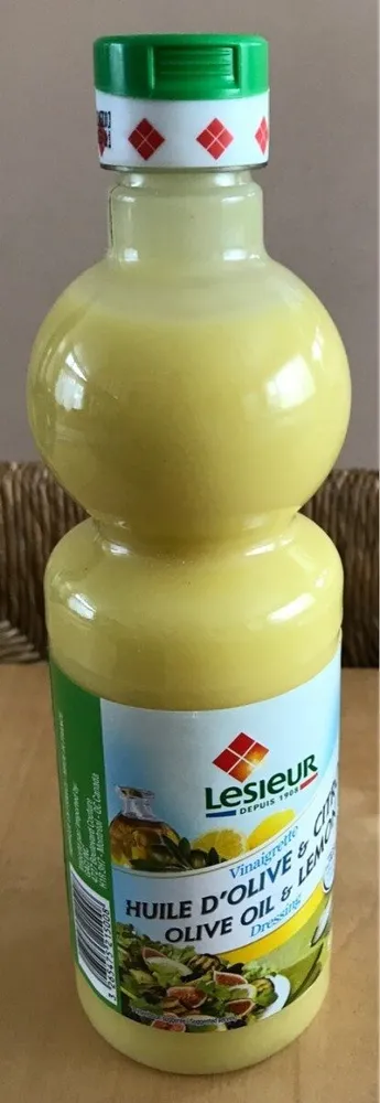 Vinaigrette huile d'olive et citron