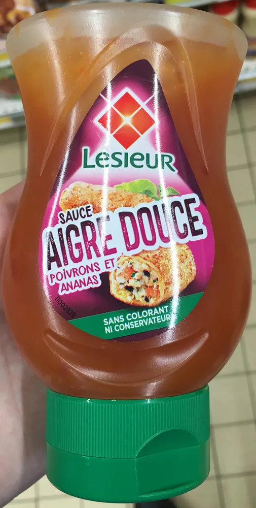 Sauce Aigre Douce Poivrons et Ananas