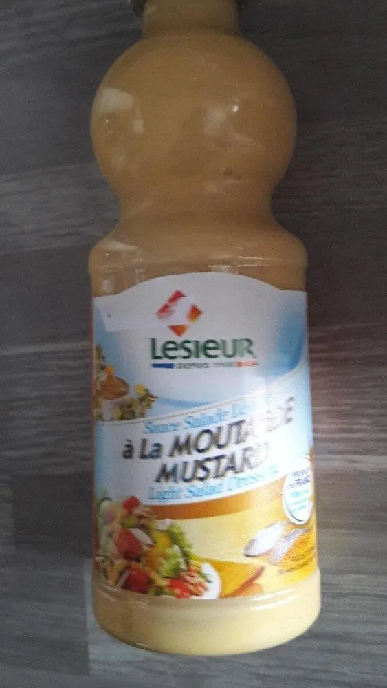 Sauce salade légère à la moutarde
