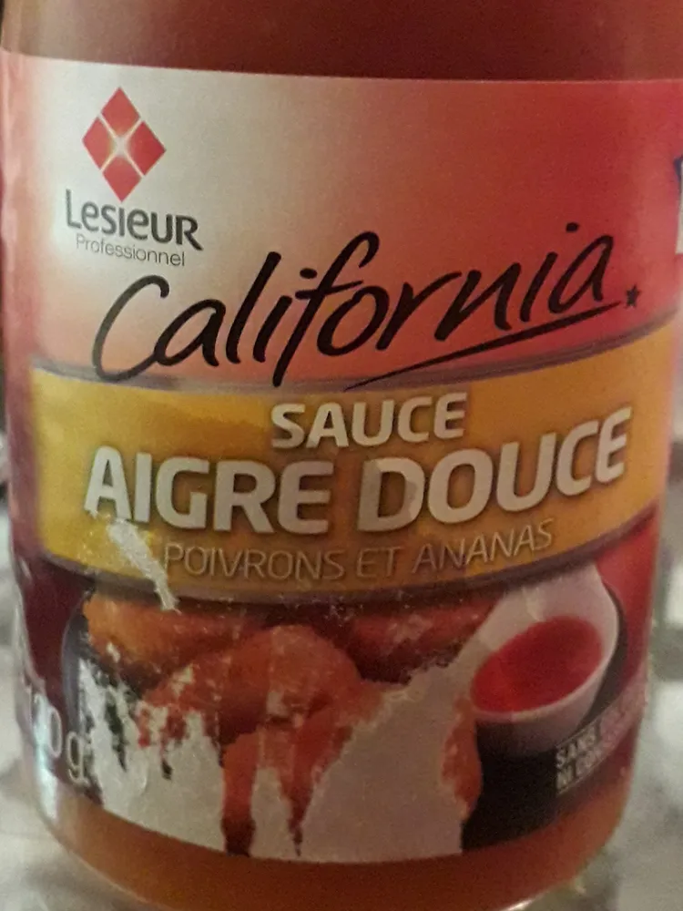 Sauce Aigre-douce California