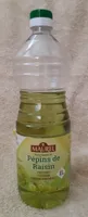 Huile végétale de pépins de raisins