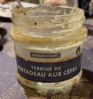 Terrine de pintadeau aux cepes