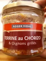 Terrine au chorizo & oignons grillés
