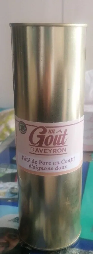 Paté de porc au confit doignons doux