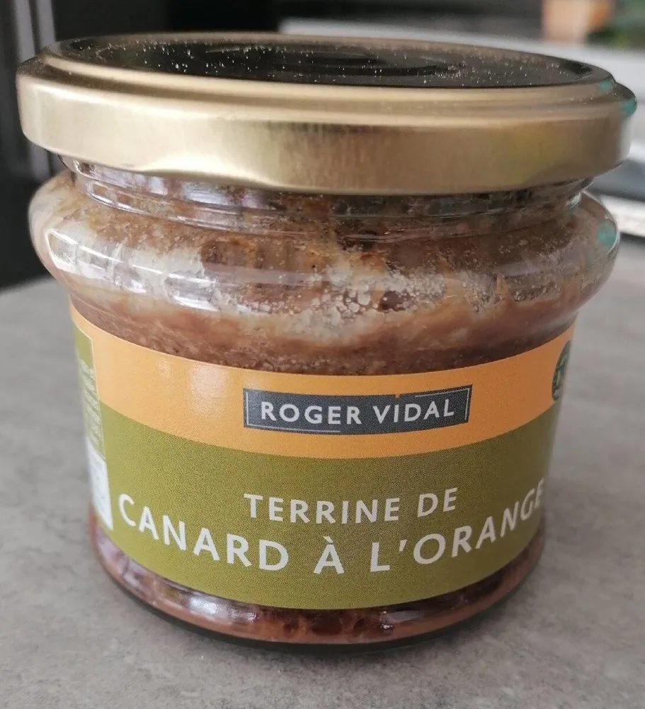 Terrine de canard a l orange