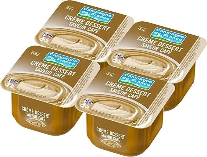 Crème dessert, saveur café