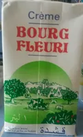 Bourg fleuri, Creme sterilisee uht 30 % mg, la brique d'1 l