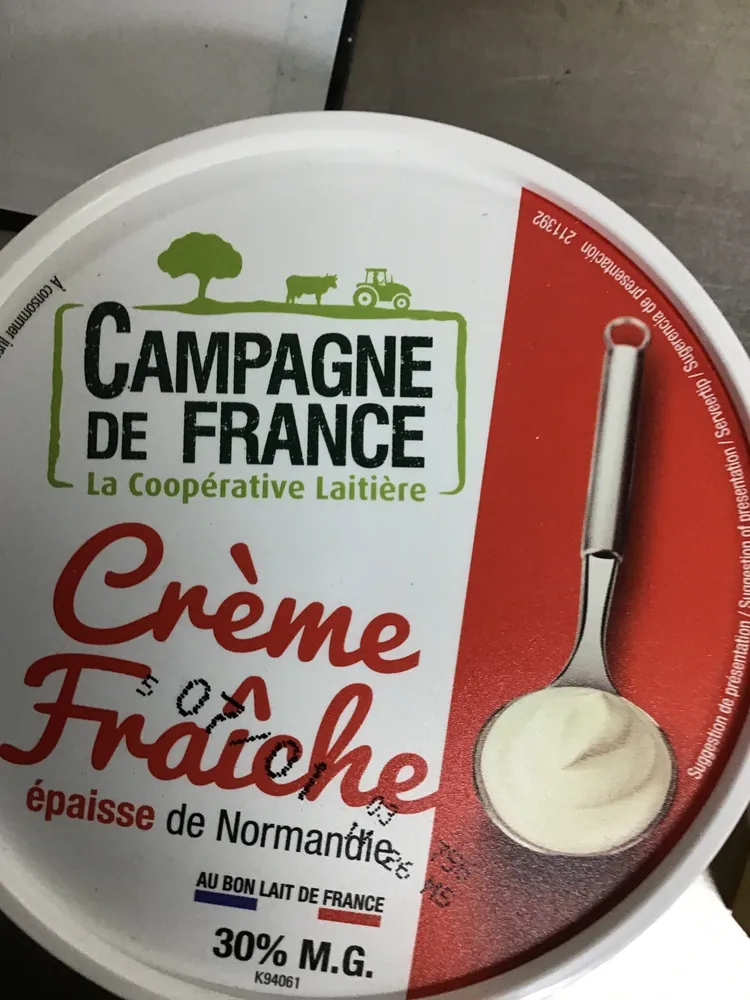 Crème fraîche de normandie