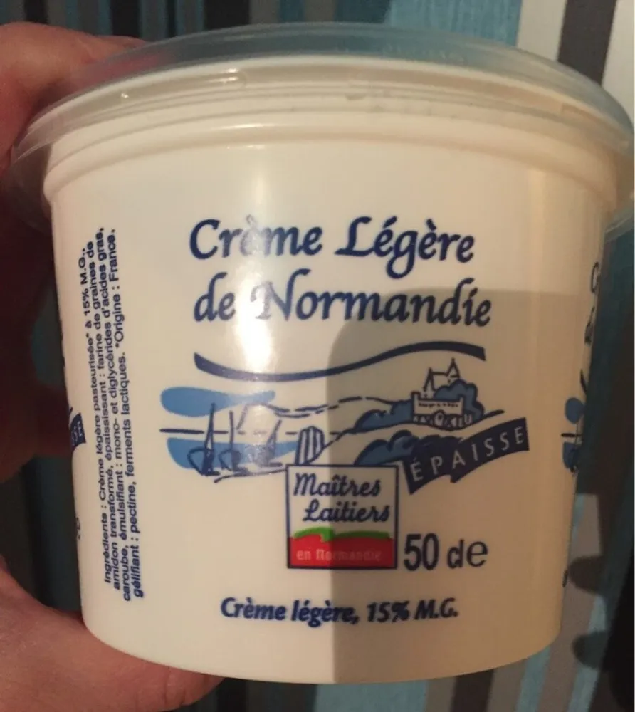 Crème Légère de Normandie Épaisse