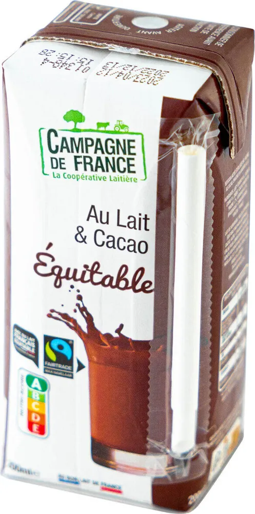 Au lait & cacao équitable