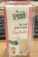 Lait goût fraise