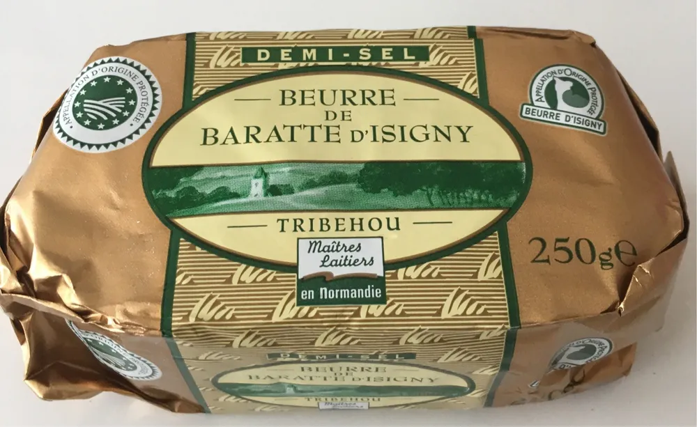 Beurre de baratte d'Isigny