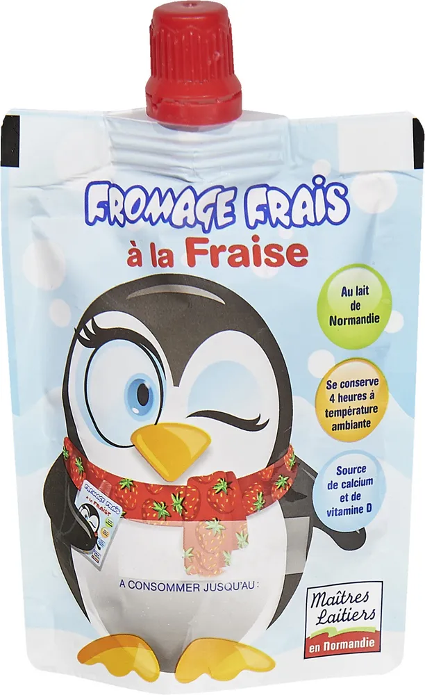 Fromage frais à la Fraise
