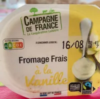 Fromage frais vanille