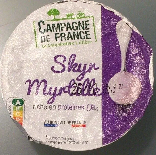 Skyn myrtille