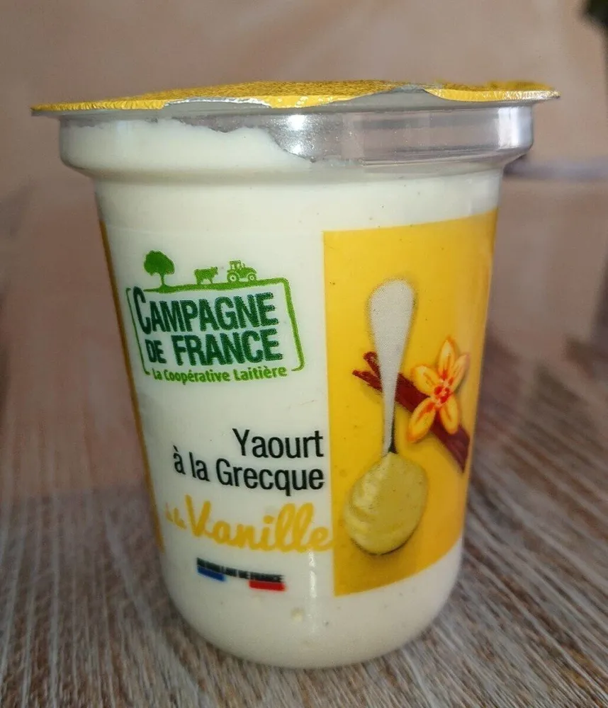 Yaourt à la grecque à la vanille