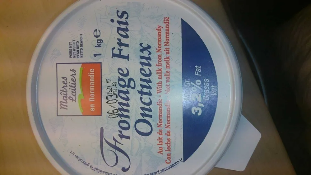 Fromage frais onctueux