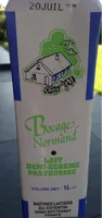 Blle 1L Lait Pasteurise 1 / 2 Ecreme Bocage Normand