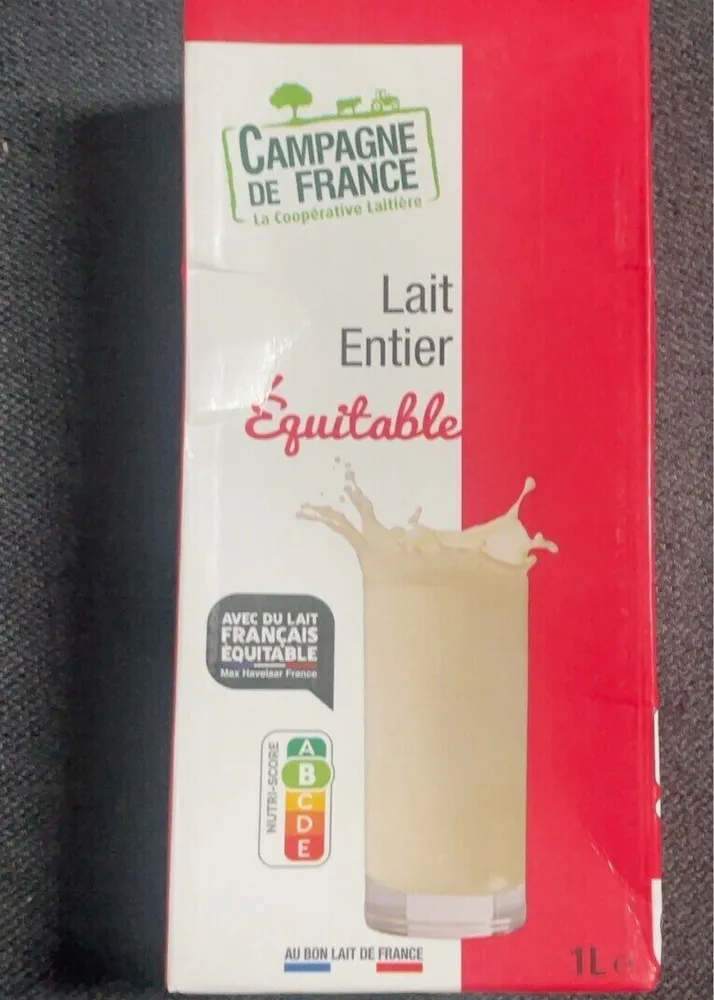 Lait entier