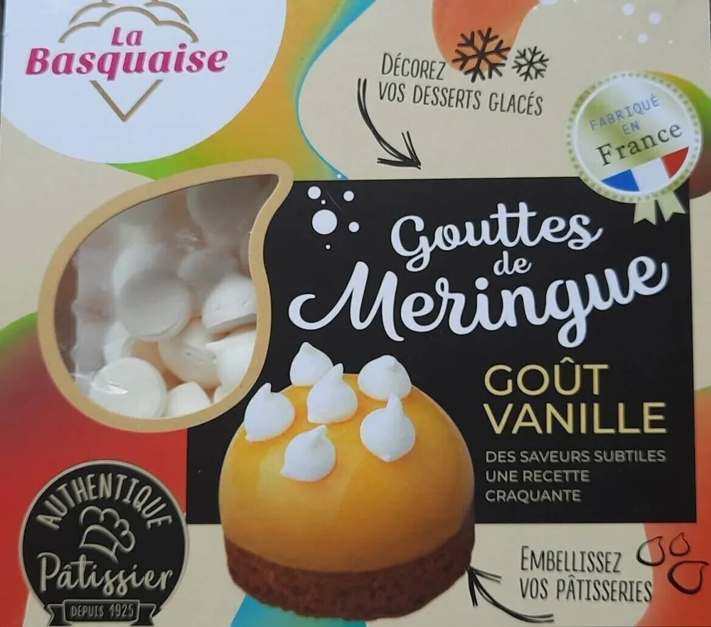 Gouttes de meringue