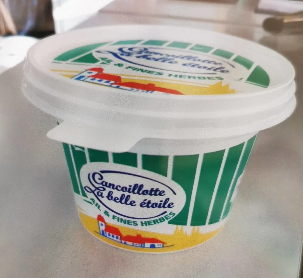 Cancoillotte Ail et fines herbes 200g