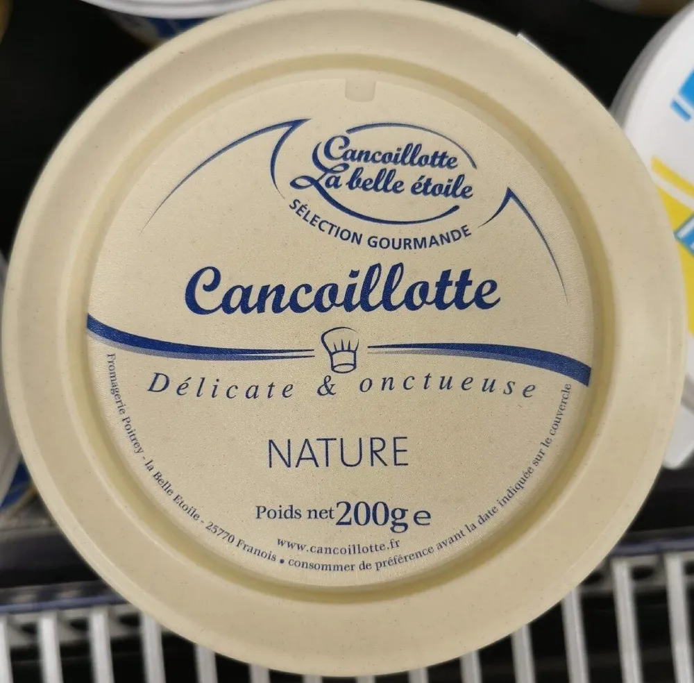 Cancoillotte gourmande Nature