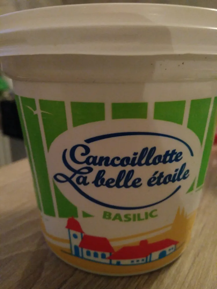 Cancoillotte basilic au lait pasteurisé 11,5%MG