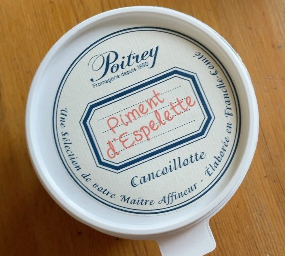 Cancoillotte piment d’espelette