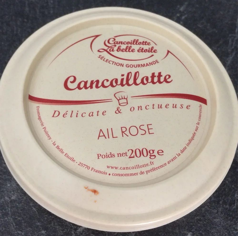 Cancoillotte ail rose