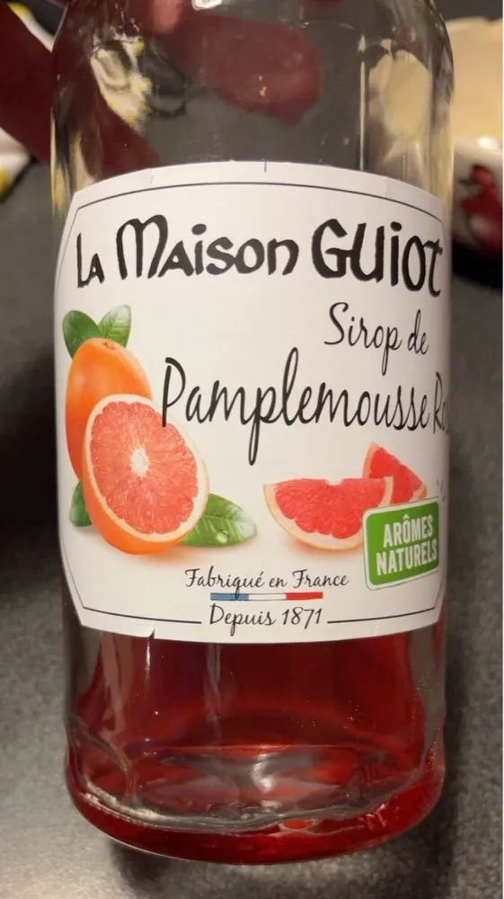 Sirop de Pamplemousse