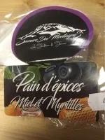Pain d’epices Miel et Murtilles