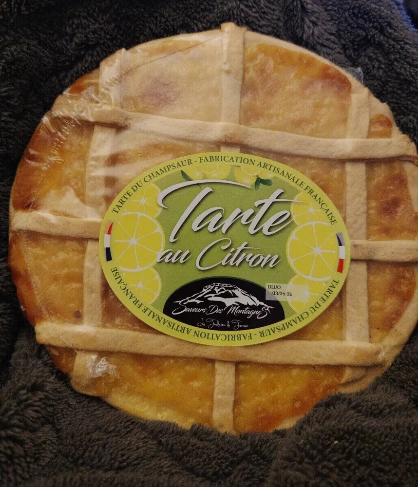 Tarte du champsaur citron