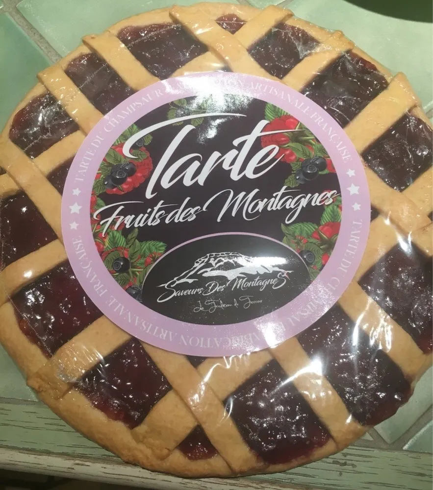 Tarte fruits des Montagnes