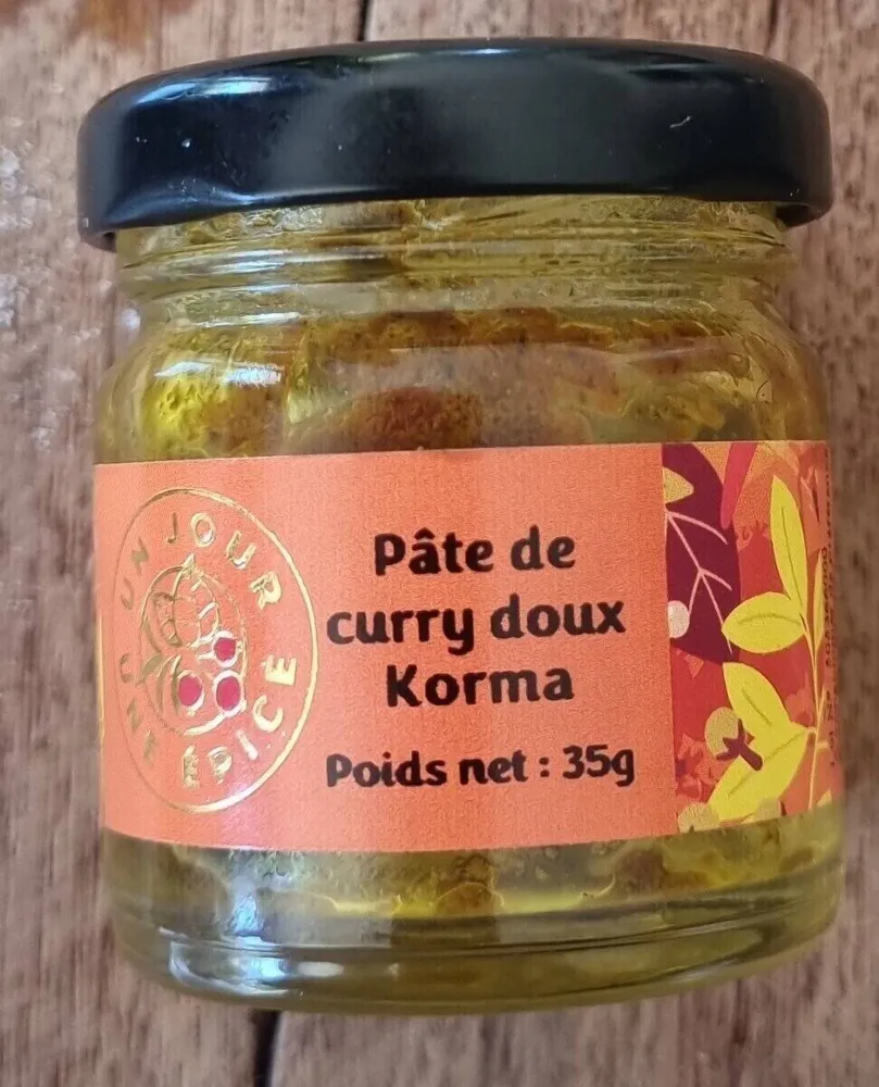Pâte de curry doux korma
