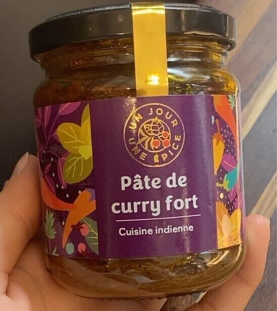 Pate de curry fort