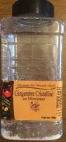 Gingembre cristallisé en morceaux