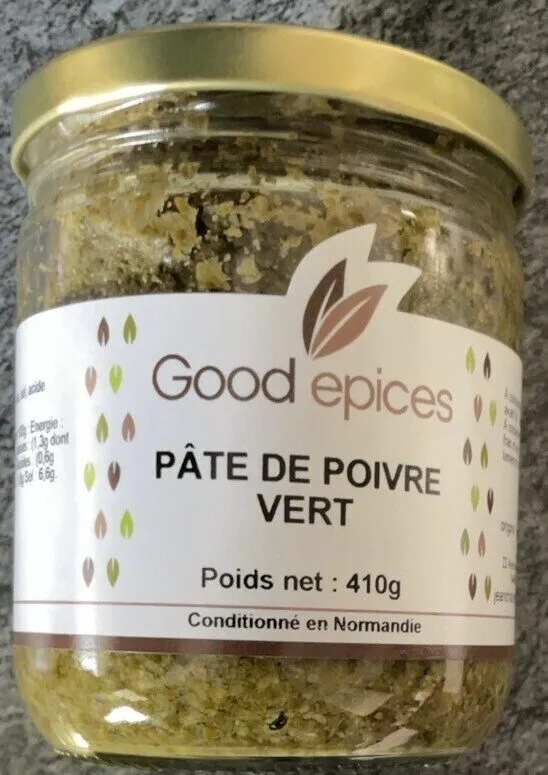 Pâte de poivre vert