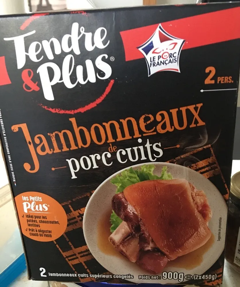 Jambonneaux de porc cuits