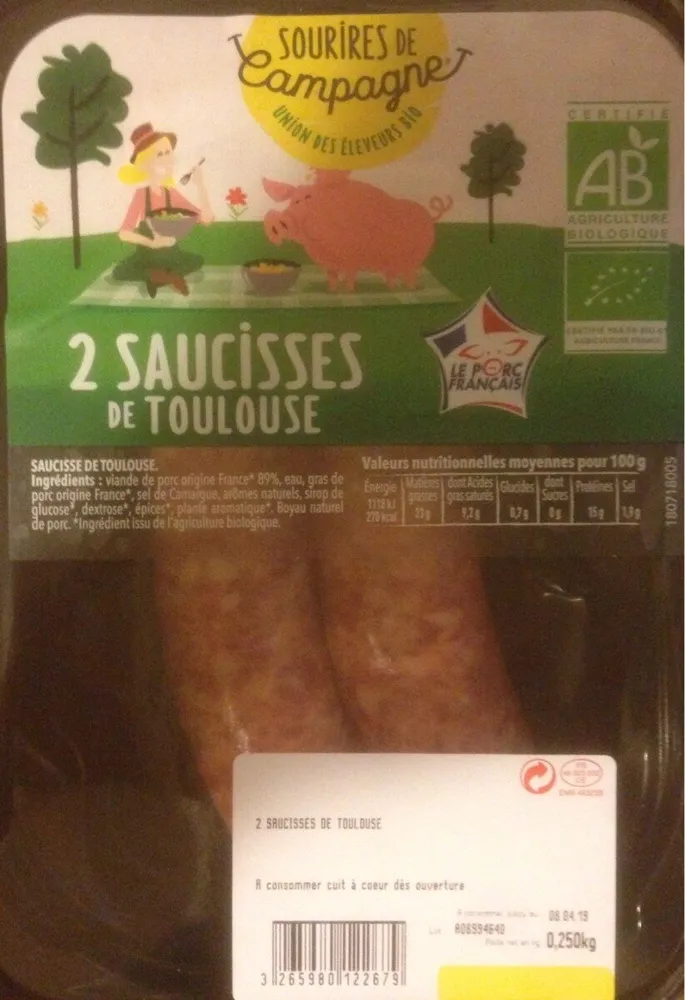 Saucisses de Toulouse