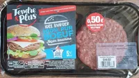Idée burger 100% pur bœuf façon bouchère