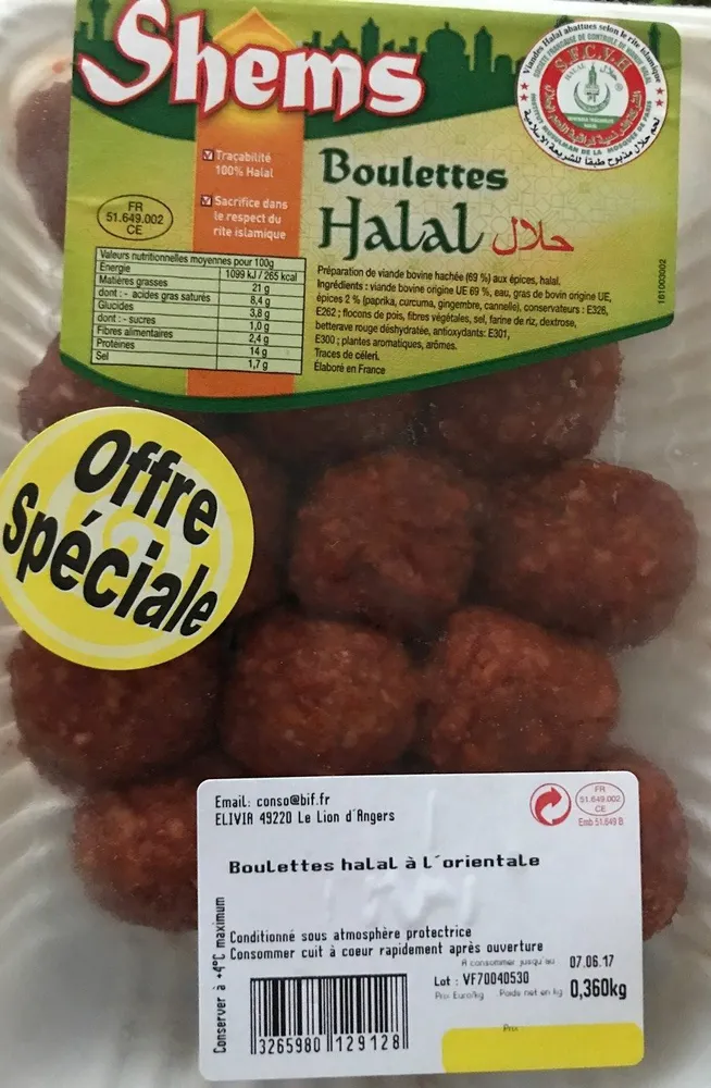 Boulette Halal