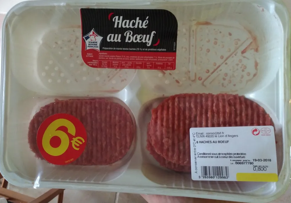 Haché au bœuf