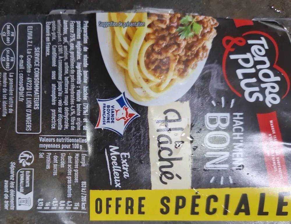 HACH'MENT BON! Haché Extra Moelleux